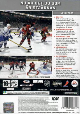 NHL 09 - PS2 bak