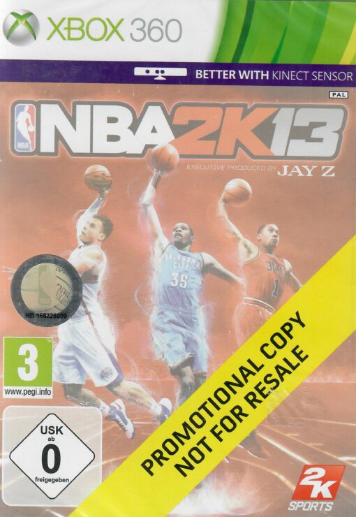 NBA 2K13 promotional copy