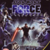Framsidan av spelboxen till TV-spelet star wars the force unleached till xbox 360 i europeisk pal utgåva