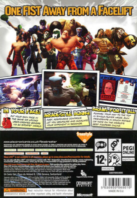 Facebreaker xbox 360 bak