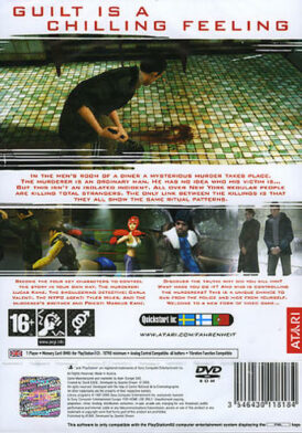 Fahrenheit - PS2 bak
