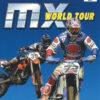 Bilden föreställer framsidan av Playstation 2 spelet MX World tour's fodral. Bilden på fodralet har överst en stor rubrik innehållandes spelnamnet "MX World Tour", varaav MX är stort i silver och den andra texten i mindte och gult. På resten av bilden föresäller två stycken motocross förare som hoppar/flyger igenom luften.