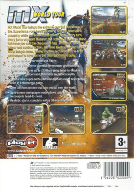 MX World tour - PS2 bak