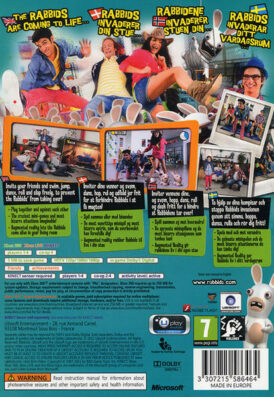 Rabbids Alive & kicking 360 bak