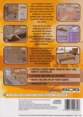 Radio Helicopter - Playstation 2 bak