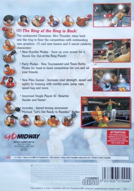 Ready 2 rumble Boxing Round 2 - PS2 bak