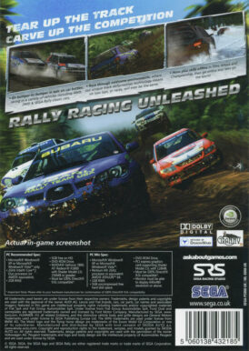 Sega rally - PC bak