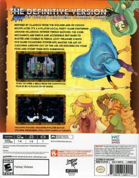 TowerFall Collector's Edition back Switch