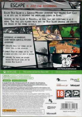 Alternative view of Escape Dead Island - Begagnat spel till Xbox 360