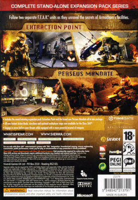 fear files xbox 360 bak