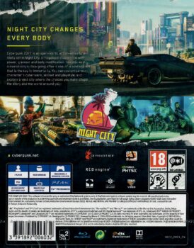 Alternative view of Cyberpunk 2077 - Playstation 4