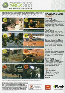 Alternative view of Xbox 360: Den officiella Xbox-Tidningen Nr. 3 Juni 06 - Begagnat spel till Xbox 360/Xbox