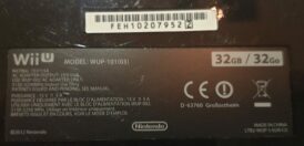 Begagnad Wii U premium Konsol Svart, 32GB, WUP101(03) - Bild 5