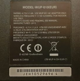 Alternative view of Begagnad Wii U premium Konsol Svart, 32GB, WUP101(03)