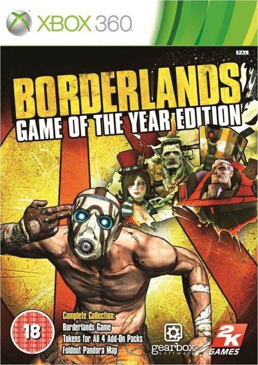 Borderlands - Game of the year edition - Xbox 360