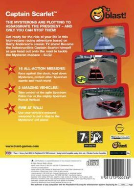 Captain scarlet ps2 bak