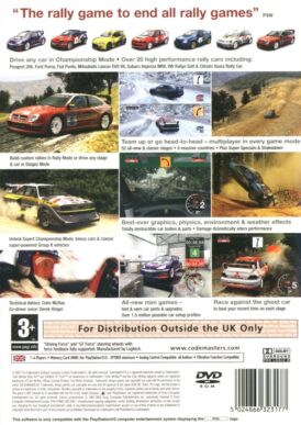Colin mcrae rally 04 - PS2 bak