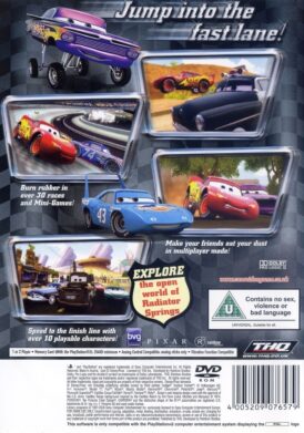 Disney Pixar cars - PS2 bak