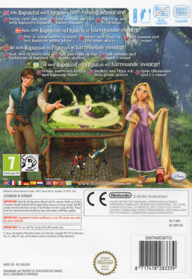 Disney Tangled - Nintendo Wii bak