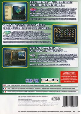 Fishing Fantasy BuzzRod - PS2 bak