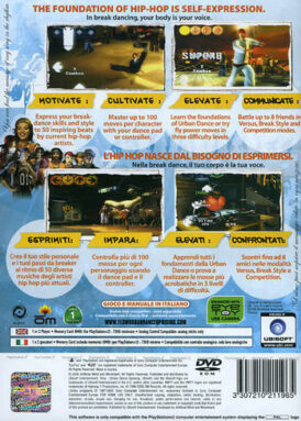 Flow Urban dance uprising - Playstation 2 bak