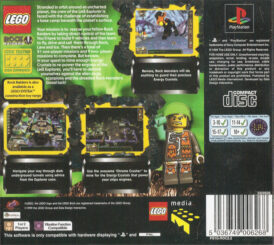 Lego Rock Raiders - Playstation 1 bak