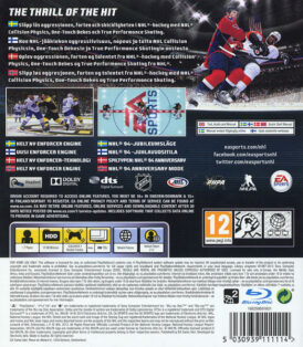 NHL 14 PS3 bak