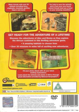 National Geographic Safari Adventures Africa - PS2 bak