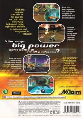 RC Revenge pro ps2 bak