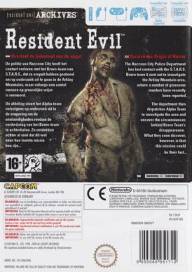 Resident Evil Archives - Nintendo Wii bak