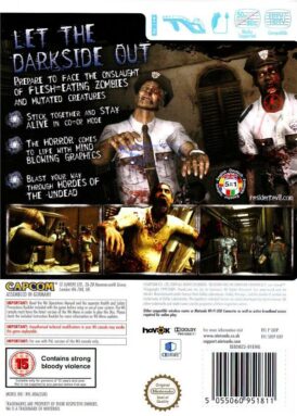 Resident evil The darkside Chronicles - Nintendo Wii bak