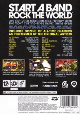Rock Band - PS2 bak