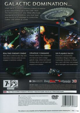 Alternative view of Star Trek: Conquest - Begagnat spel till Playstation 2