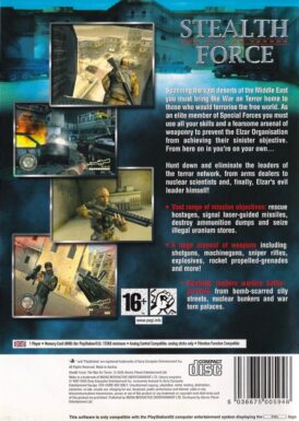Stealth Force The War on Terror - PS2 bak