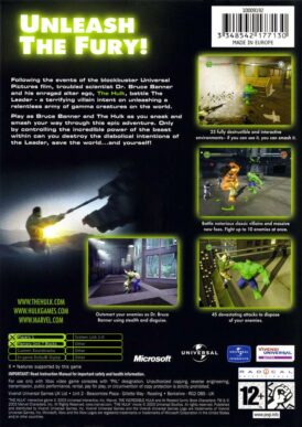 The Hulk xbox bak