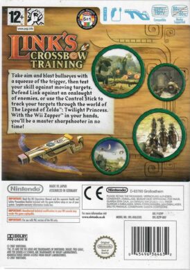 Alternative view of Link's Crossbow training - Begagnat Nintendo Wii spel