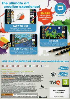 uDraw Studio: Instant Artist - Xbox 360 bak