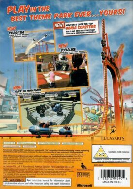 Thrillville: Off the Rails - Xbox 360 bak