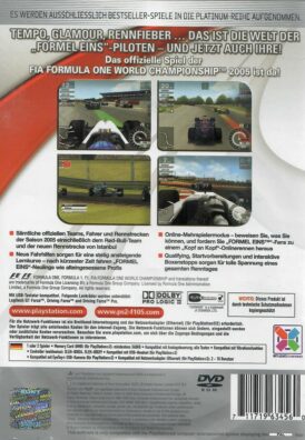Formel Eins 05 - Platinum - PS2 - Bak