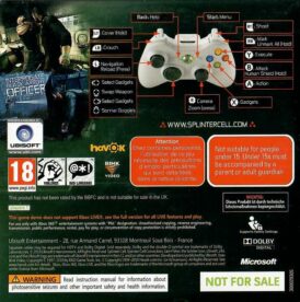 Alternative view of Tom Clancy's Splinter Cell: Conviction - Demo disk - Begagnat Xbox 360 spel