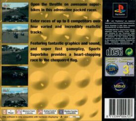 Sports Superbike - Value Series - Playstation 1 bak