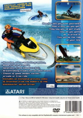 Alternative view of Splashdown - Begagnat spel till PS2