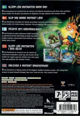 Alternative view of Crash: Mind over mutant - Nordisk - Begagnat Xbox 360 spel