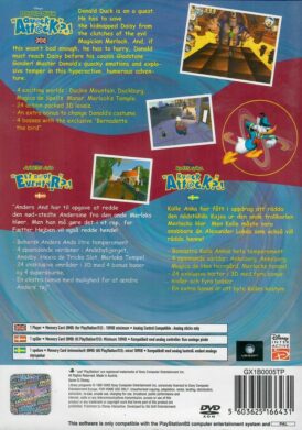 Donald Duck Quack Attack - PS2 bak