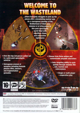 Fallout Brotherhood of Steel - PS2 bak
