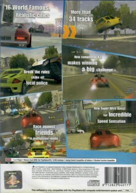 London racer world challenge - Ps2 bak