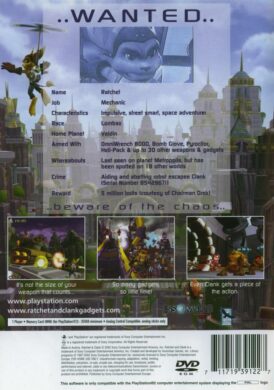 Ratchet & Clank - PS2 bak