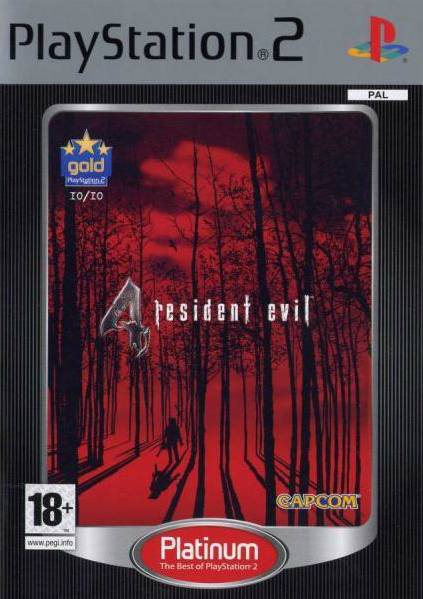Resident Evil 4 platinum ps2