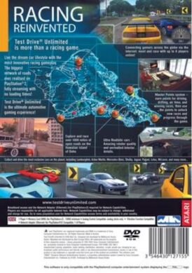 Test drive Unlimited - PS2 bak