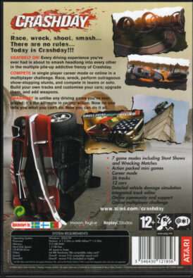Alternative view of Crashday - Begagnat PC spel